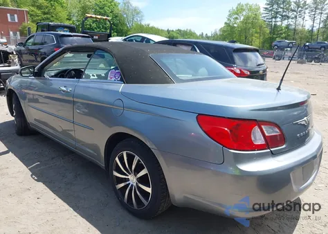 2008 Chrysler Sebring Limited z USA, uszkodzony, nr VIN 1C3LC65M38N675928